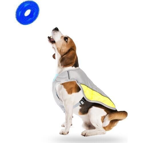 Dog Cooling Vest Harness Jacket Anxiety Relief Safety Cooling Coat for Small Medium Large Dogs Walking Hiking Training Camping