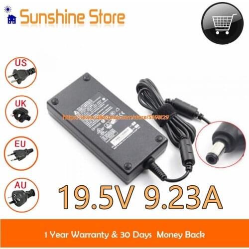 Genuine Delta 19.5V 9.23A 180W Ac Adapter A15-180P1A For AFTERSHOCK S14 ASUS GA502DU-BR TUF506IU GS63VR 7RG For SAGER NP8677