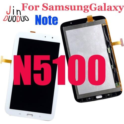 No Dead Pixel For Samsung Galaxy Note 8 N5100 Touch LCD Screen Panel Digitizer Assembly and Front Glass Sensor 3G & Wifi