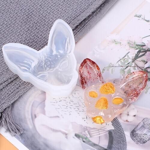 Devil Cat Shaped Silicone Jewelry Molds DIY Pendant Jewelry Brooch Making Jewelry Tools UV Epoxy Resin Mold