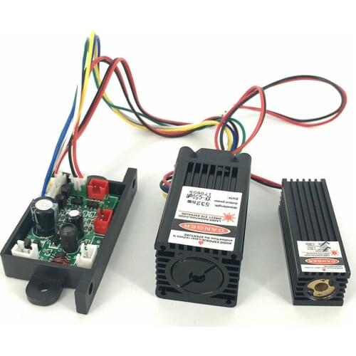 TEM Stage Lighting 650nm 150mW Red + 532nm 50mw Green Laser Module Diode TTL 12V