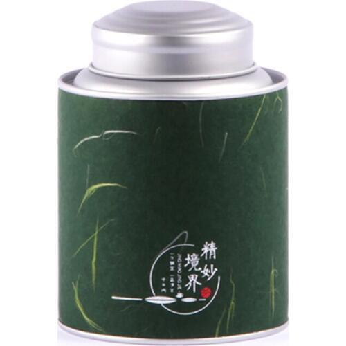 Xin Jia Yi Packaging Tea Box Tinplate Cover Simple Appearance Stylish And Durable Hot Stamping Sliver Customizable Size And Logo