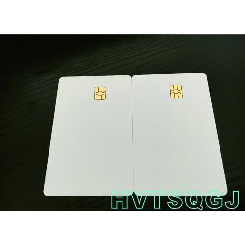 10pcs Free shipping Blank CR-80 SLE4442 Secure Memory Smart Car