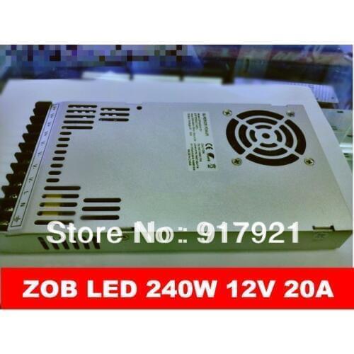 ZOB LED the latest products 240W 12V 20A AC/DC200V-240V switching power supply 240w led display / module dedicated wholesale