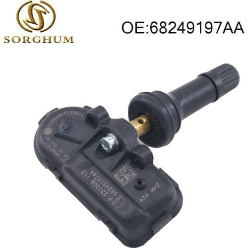 1pcs 68249197AA 68157568AA TPMS Tire Pressure Sensors Fits for 2014-17 Dodge Ram 1500 2500 3500