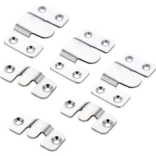 10/2pcs Stainless Steel Picture Frame Hook Wall Hanger Fasteners For Photo Frame Picture Hanging Bracket Furniture Hardware
