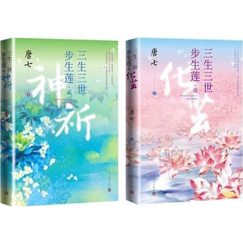2 Book/set Shan Sheng shan shi BuShengLian bu sheng liang of TangQi hua jian shen qi I II Chinese Fiction Novel Book
