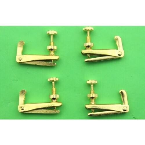 20 pcs Brand golden violin fine tuners 4/4-3/4, Violin Parts Accessories