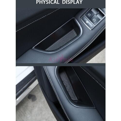 Accessories For Mercedes Benz A CLA GLA Class W176 X156 C117 X117 2013-17 Car Organizer Door Armrest Storage Box Container