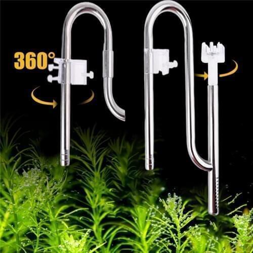 Fish Tank Deoiling Film Device Stainless Steel Inlet and Outlet Filter Accessories Aquarium Supplies C42