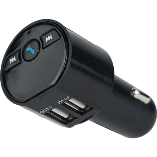 3.6A Quick USB Charger Bluetooth Car Kit Modulator Mp3 Phone FM Player Transmitter audio Wireless Handsfree Music Carkit C6J9