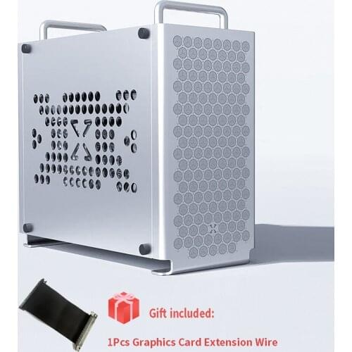 B2 Plus Computer Case Support 240 Water Cooling SFX Power Supply Long Graphics Card ITX Motherboard Alumunum Alloy Chassis