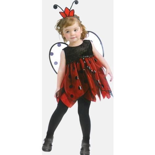 New free shipping childrens masquerade party Bee costume for girls Bee ladybug Halloween costume Pretty