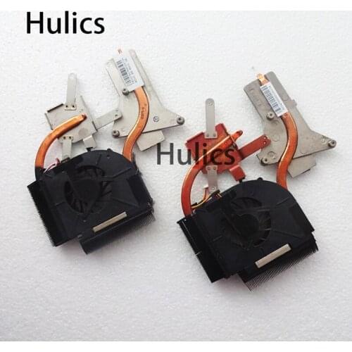 Hulics Original laptop heatsink cooling fan cpu cooler For HP DV5 DV5-1000 heatsink 507124-001 486799-001
