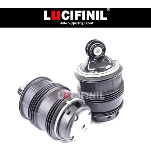 LuCIFINIL 2pcs 2Pin Suspension Spring Bag Rear Air Shock Air Bag Fit W211 Mercedes E320 E500 2113200925