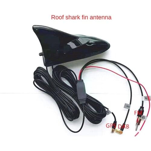 Multifunction Auto Car Roof Antenna GPS+DAB+FM/AM Radio Signal Aerial Universal Accessory Car Roof Antenna Car Accessories