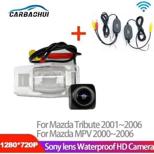 New Arrival! Starlight night vision car rear view camera For Mazda Tribute for Mazda MPV 2000-2006 CDD/HD