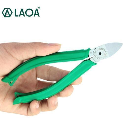 LAOA Plastic Nippers Pliers Soft Handle Diagonal Pliers Electrical Wire Cutting Side Snips Flush Plier