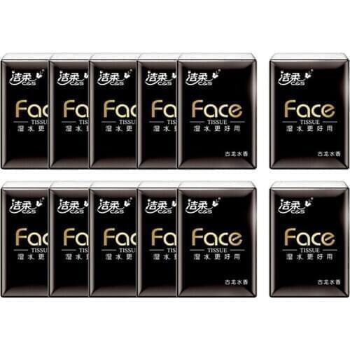 12x Soft Scented Household Hankies Pocket Pack Clean Facial Tissues 4 Ply Soft Cleaning Tissue Paper Tissues Toilet Paper