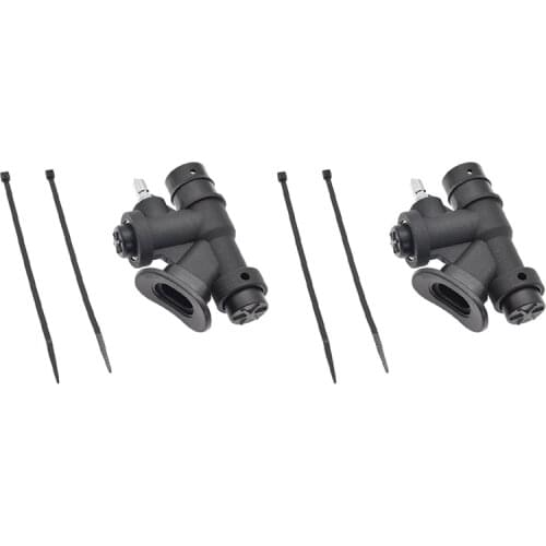 2Pcs/Set Scuba Diving Dive Universal 45 Degree BCD Power Inflator Buoyancy Compensator Handle with Standard Connection