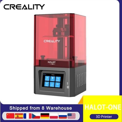Creality HALOT-ONE Resin 3D Printer 127x80x160mm Size with Integral Light Source/Strong Kernel/Easy Slicing/OTA Online Upgrade
