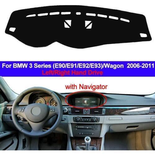 Car Auto Dashboard Cover Dashmat Carpet cape Sun Shade 2 Layer For BMW 3 Series E90 E91 E92 E93 Wagon 2006 - 2008 2009 2010 2011