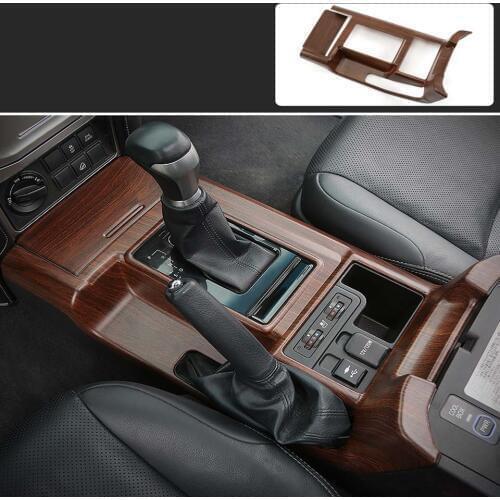 For Toyota Land Cruiser Prado J150 150 2018 Car Central Control Gear Panel Decorative Interior Accessories Car Styling