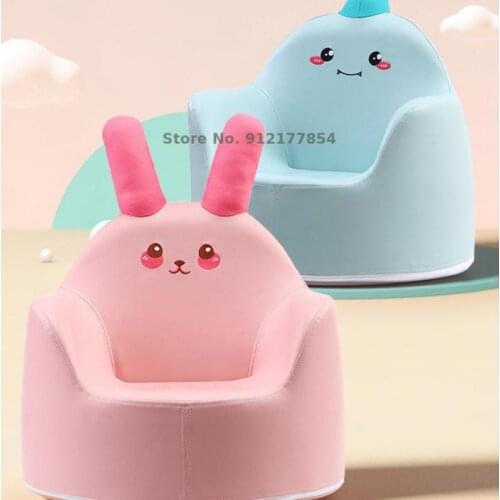 Childrens sofa babble the same baby seat baby cartoon small sofa girl princess boy learn to sit on stool Korean