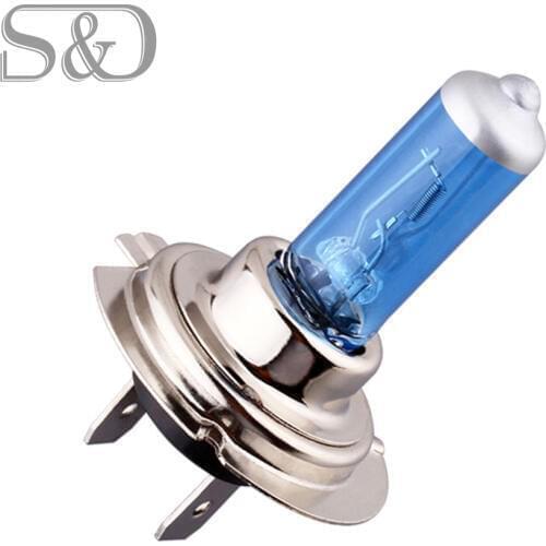 24V H7 100W Halogen Bulb Super Bright Fog Lights High Power Car Headlight Lamp Car Light Source parking White