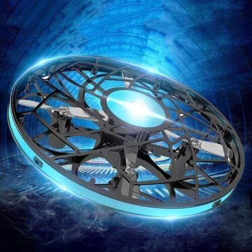 830 Mini UFO drone Infraed Induction RC Helicopter Pocket Model Aircraft Electronic Anti-collision Flayaball dron Gift Kids Toys