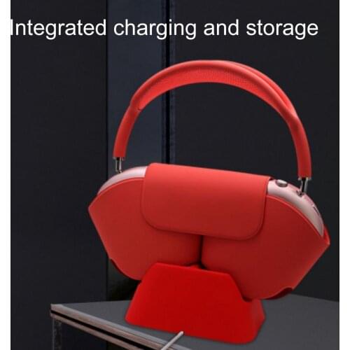 New Headphone Charging Base Bracket Portable Silicone Bluetooth Headset Charger Dock Station For AirPods Max