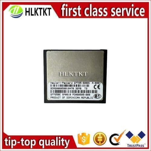 Original For HP5550 5550 5550n 5550dn 32MB CF Flash Firmware DIMM Flash Memory Q7725-60002 Q7725-60001 Q7725A Printer parts