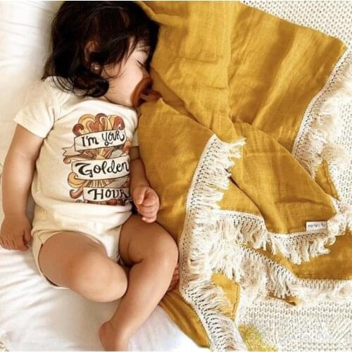 2021 Autumn Baby Bedding Newborn Soft Blankets for Beds Infant Receiving Blankets Toddler Swaddle Wrap bath towel Manta Bebe