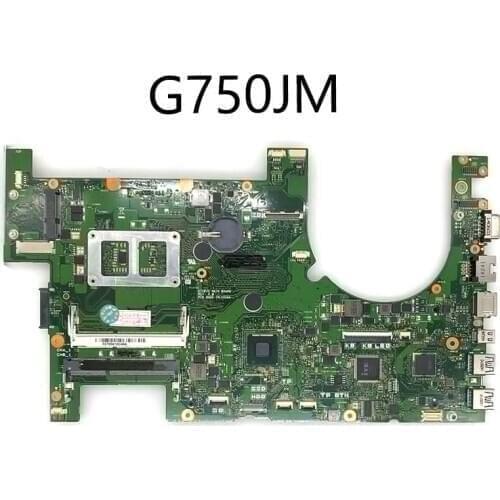 Send board +2D Laptop motherboard for ASUS G750JM G750JW G750JH G750JX G750J G750 Test original mainboard i7-4710HQ I7-4700HQ