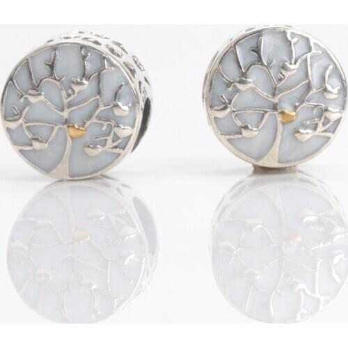 Authentic 925 Sterling Silver Beads New Happiness Creative Life Tree Beads Fit Original Pandora Bracelet For Women Diy Jewelry