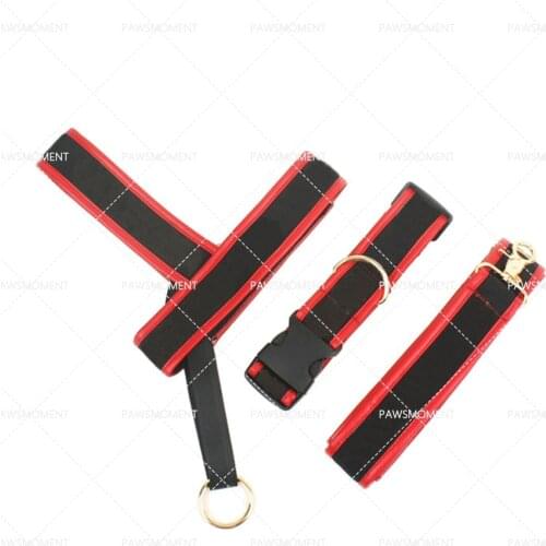 Pet Dog Harness for Small Dogs Chihuahua Outdool Collar Leash Set Yorkies for French Bulldog Leading Dog Accessories LC0220