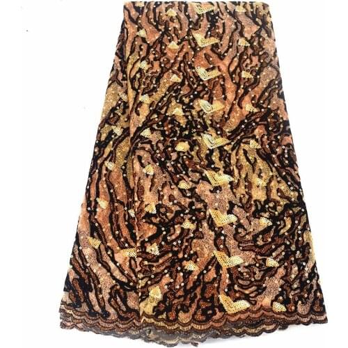 SJ Lace African Lace Fabric 2021 High Quality tulle French Mesh net Lace Fabric Nigerian Velvet Lace Fabrics For Dress gx2-91