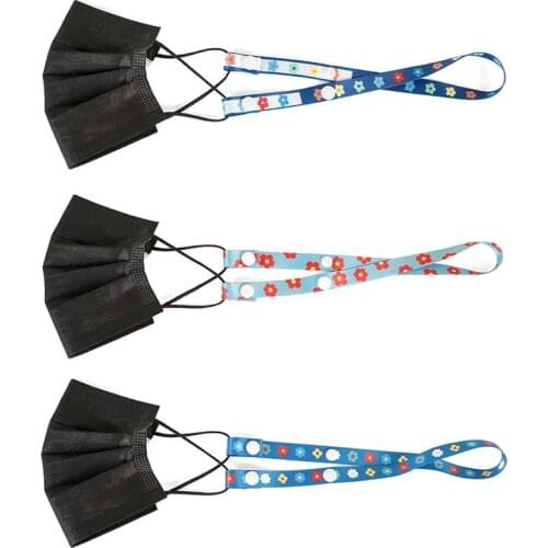 Face Mask Lanyard Extension Elastic Band Adjustable Anti-stroke Artifact Hanging Neck Anti-lost Ear Rope Strap Fixer No Trace