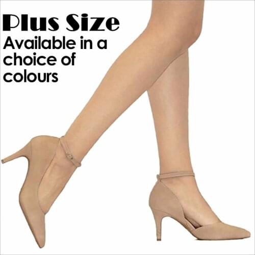 Womens velvet ankle with high heel pump party wedding dress shoes professional suit 952-18A ve