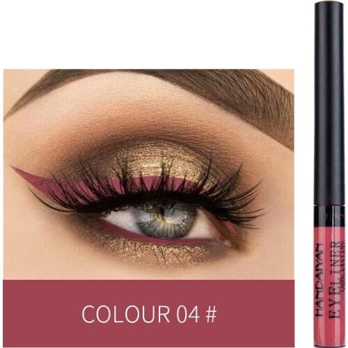 1@# 1Pcs 12Color Matte Liquid Eyeliner Pen Pearl The Shadows Pen Waterproof Sweat Make Up Comestics Long-lasting Eye Pencil Sg01