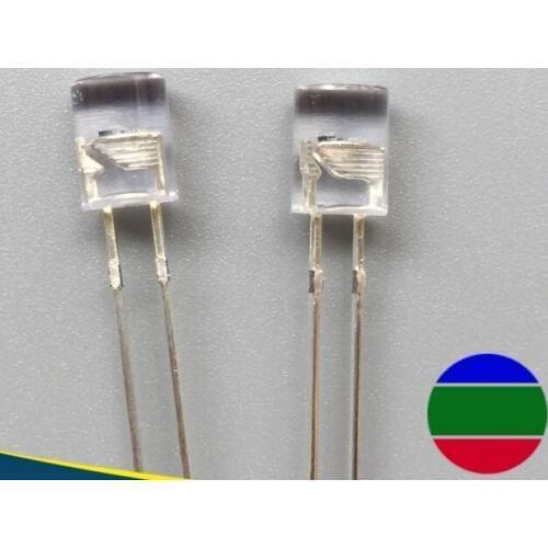 100pcs Flat top 5mm Water Clear RGB Rainbow Slow Flashing Flash Red Green Blue LED Leds