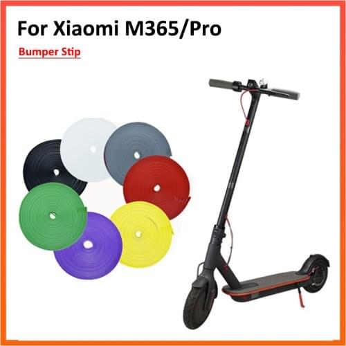 Bumper Protective Scooter Body Strips for Xiaomi M365 Mijia M365 Pro Electric Scooter Protective Strips 2M