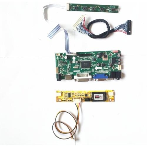 For CLAA150XP01/F LVDS 20-Pin CCFL LCD monitor VGA HDMI-Compatible DVI 15" 1024*768 M.NT68676 screen controller board
