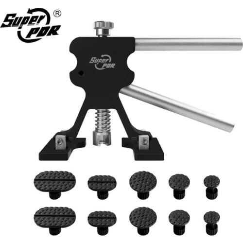 Super PDR Tools Car Paintless Dent Repair Black Dent Lifter Glue Gaskets Fungus Suction Auto Body Hail Dent Removal Herramientas