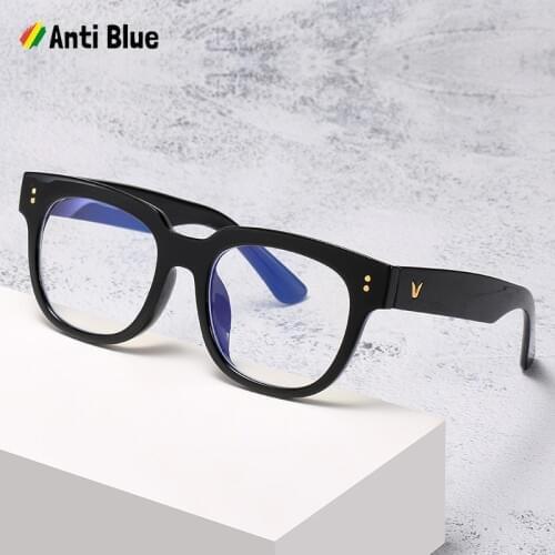 JackJad 2021 Fashion Square UNAC Style Anti Blue Ray TR90 Eyewear Frame Men Women Computer Brand Design UV400 Glasses Eyeglasses