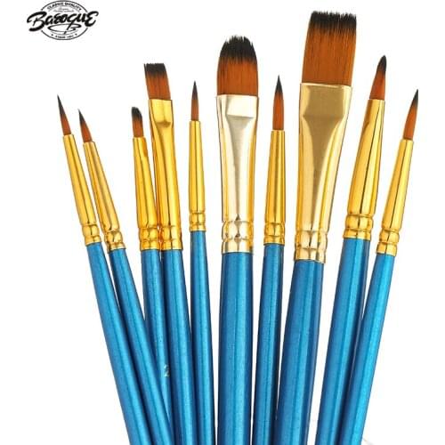 Artist Brushes Watercolor Brush Paint Brush Set Painting Tools Art Supplies Stationery Acrylic Brush Craft Supplies Oil Brush