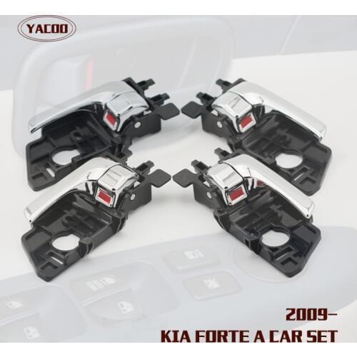 4PCS A CAR SET INTERIOR DOOR HANDLE FOR KIA FORTE OEM:82661-1X020 82651-1X020