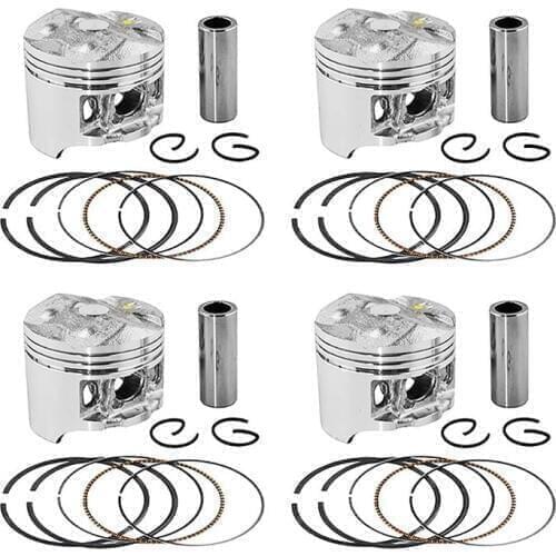 Motorcycle Engine Part Piston & Rings Kit For HONDA CBR250RR CBR22 KAZ MC22 CB250 MC23 Jade / Hornet 250