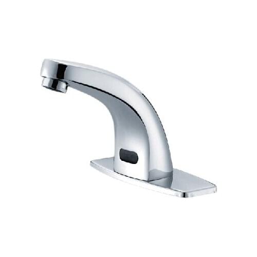 KS-05 china market deck mounted family toilet solid brass wash basin sink touchless smart faucet