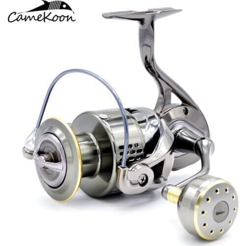 Lightweight Spinning Reel 9+1 Bearings Fishing Coil 5.2:1/4.7:1 Anti-corrosion Fishing Reel 20kgs Strong Drag Saltwater Fishing